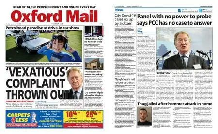 Oxford Mail – September 21, 2020