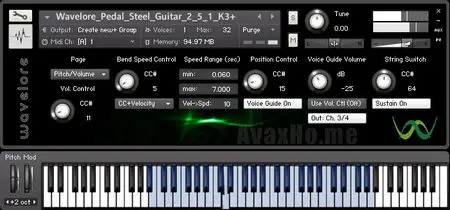 Wavelore Pedal Steel Guitar v2.5.1 KONTAKT