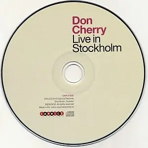 Don Cherry - Live In Stockholm (2013) {Caprice Records}
