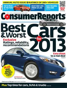 Consumer Reports April 2013 (USA)