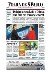 Folha de São Paulo - 25 de outubro de 2014 - Sábado 