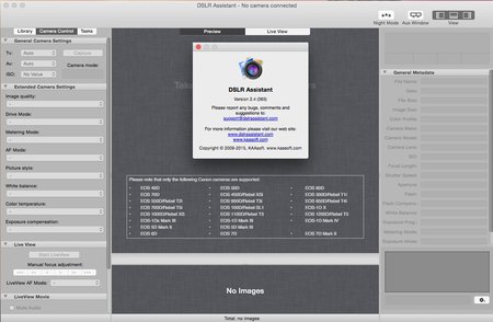 DSLR Assistant 2.4 Mac OS X