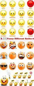 Vectors - Funny Different Smiles 8