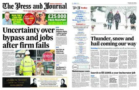 The Press and Journal Aberdeenshire – January 16, 2018