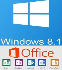 Microsoft Windows 8.1 Pro Vl with Microsoft Office 2013 Professional Plus Integrated