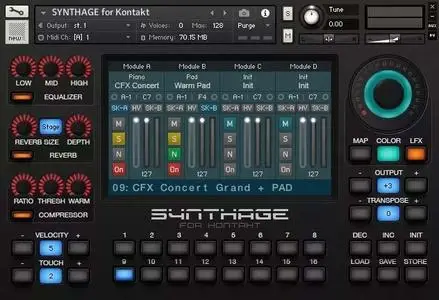 Pré-venda Synthage v1.1 For KONTAKT