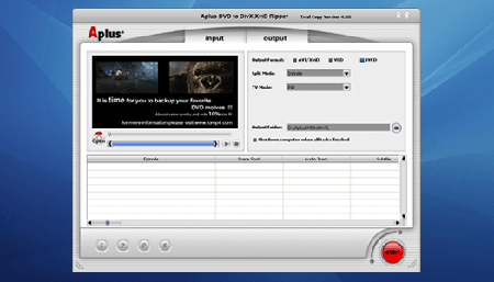 Aplus DVD to Divx Xvid Ripper ver. 5.0