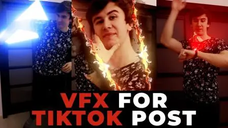 VFX for TikTok Post in After Effects