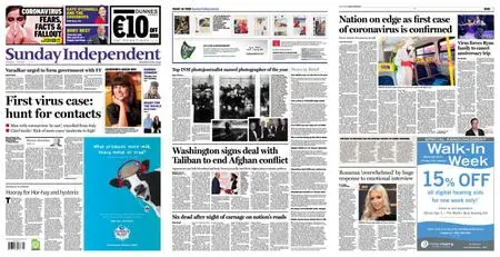 Sunday Independent – March 01, 2020