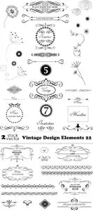 Vectors - Vintage Design Elements 22