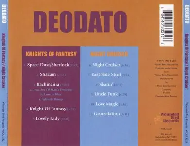 Deodato - Knights Of Fantasy / Night Cruiser (1979/1980) {Wounded Bird}