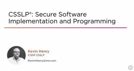 CSSLP®: Secure Software Implementation and Programming