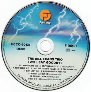 The Bill Evans Trio - I Will Say Goodbye (1977) {2012 Japan SHM-CD Mini LP 24-96 Remaster UCCO-90131}