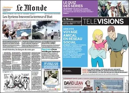 Le Monde - 10 & 11 July 2011 (+ Supplement)