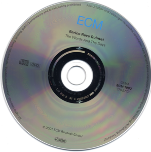 Enrico Rava - The Words And The Days (2007) {ECM 1982}