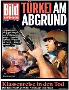 Bild am Sonntag - 17 Juli 2016