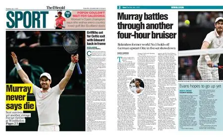 The Herald Sport (Scotland) – July 01, 2021