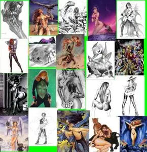 Comics Erotic Ilustrations (4 parts, 1171 pictures)