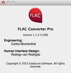 FLAC Converter Pro v1.1.2 (Mac OS X)