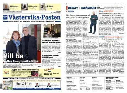 Västerviks-Posten – 20 mars 2018