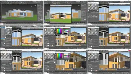3ds Max and V-Ray: Residential Exterior Materials