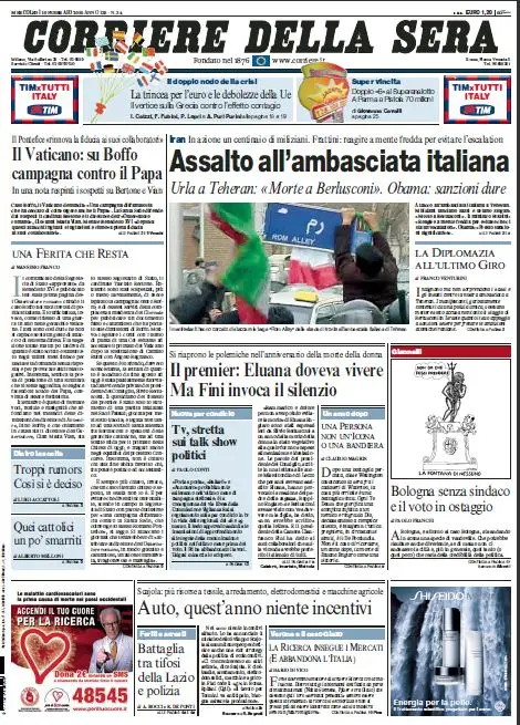 Il Corriere della Sera (10-02-10)