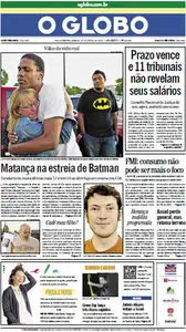 Jornal O Globo - 21 de julho de 2012 - Sábado