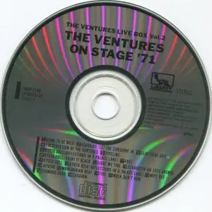The Ventures - Live Box, Vol. 2 (1992) {4CD Set, Liberty ‎Japan TOCP-7149~52 rec 1971-1973}