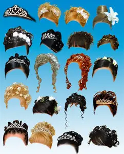 Weddings hair-dos style (girl, woman, princes)