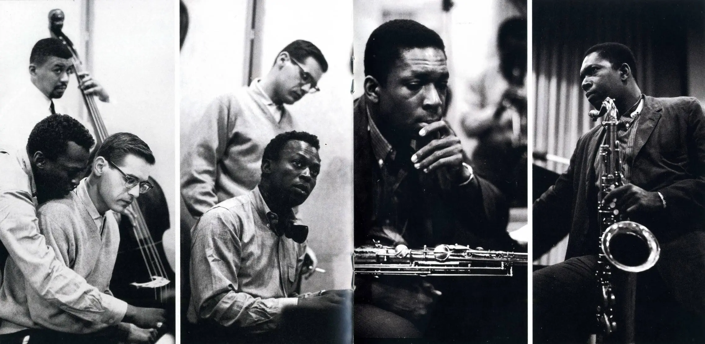 Miles davis blue miles. Колтрейн и Майлз Дэвис. Kind of Blue Джон Колтрейн. Miles Davis - kind of Blue (1959). Майлз Дэвис и Билл Эванс.