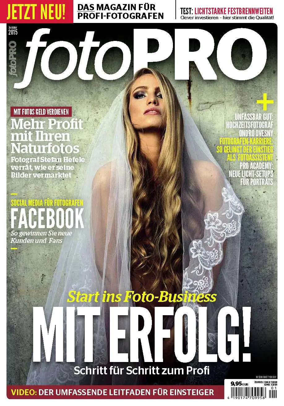 CHIP Foto Video Sonderheft: fotoPRO - Magazin für Profi-Fotografen 01/2015