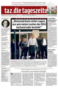 Tageszeitung TAZ vom 03 November 2014