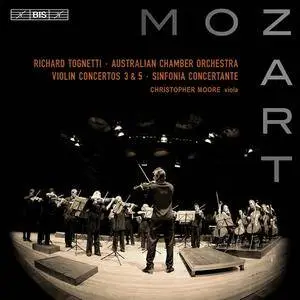 Richard Tognetti, Christopher Moore - Mozart: Violin Concertos Nos. 3 & 5, Sinfonia Concertante (2010)