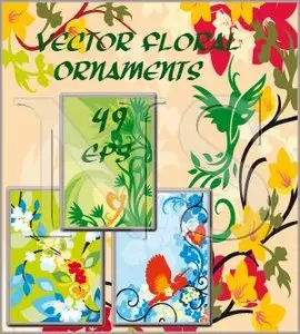 Vector Floral Ornaments