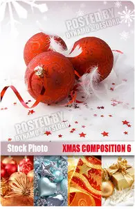 UHQ Stock Photo - Xmas Composition 6