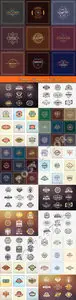 Vintage Logotypes and Badges vector 6