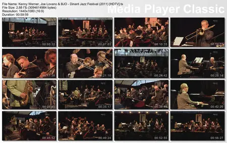 Kenny Werner, Joe Lovano & BJO - Dinant Jazz Festival (2011) [HDTV]