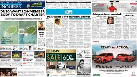 Philippine Daily Inquirer – August 11, 2017