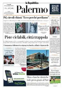 la Repubblica Palermo - 30 Settembre 2022