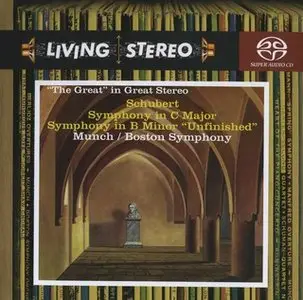 Franz Schubert - Charles Munch / Boston Symphony Orchestra - Symphonies No. 8 & No. 9 (2006) {Hybrid-SACD // ISO & HiRes FLAC} 