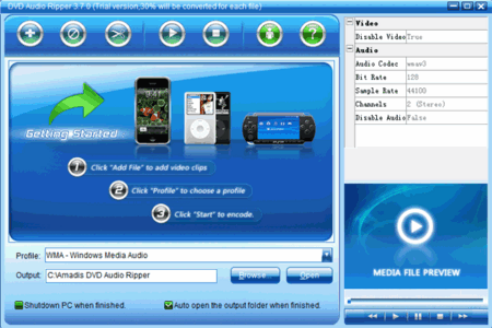 Amadis DVD Audio Ripper v3.8.5