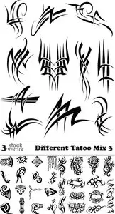 Vectors - Different Tatoo Mix 3