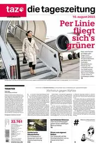 taz die tageszeitung  - 16 August 2023