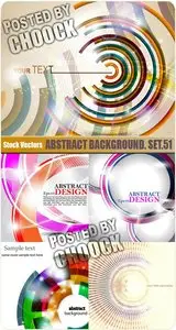 Abstract background. Set.51 - Stock Vector