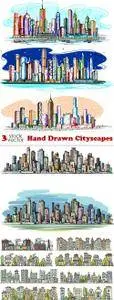 Vectors - Hand Drawn Cityscapes