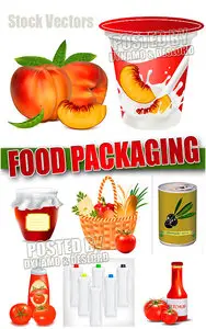 Food packaging - Stock Vectors