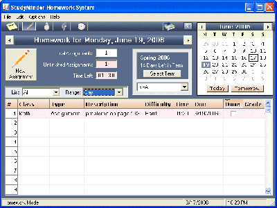 StudyMinder Homework System v2.0