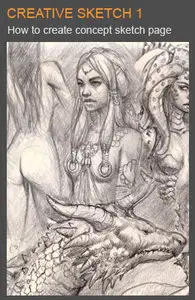 Creative Sketch 1 - How To Create Concept Sketch Page (2012)