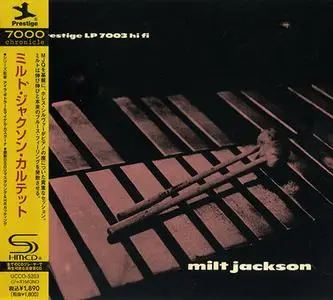 Milt Jackson - Milt Jackson Quartet (1955) {2013 Japan Prestige 7000 Chronicle SHM-CD HR Cutting Series}