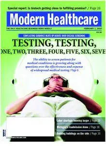 Modern Healthcare – February 01, 2010